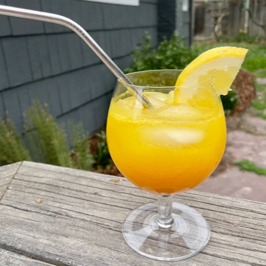 Honey Grapefruit Greyhound Cocktail